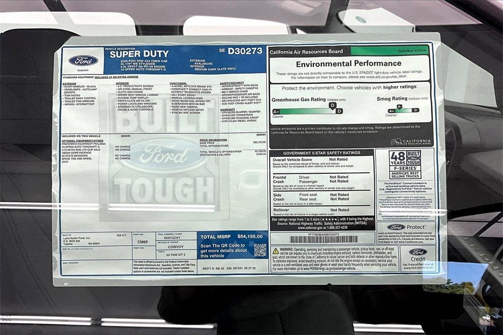 new 2025 Ford F-250 car, priced at $51,611