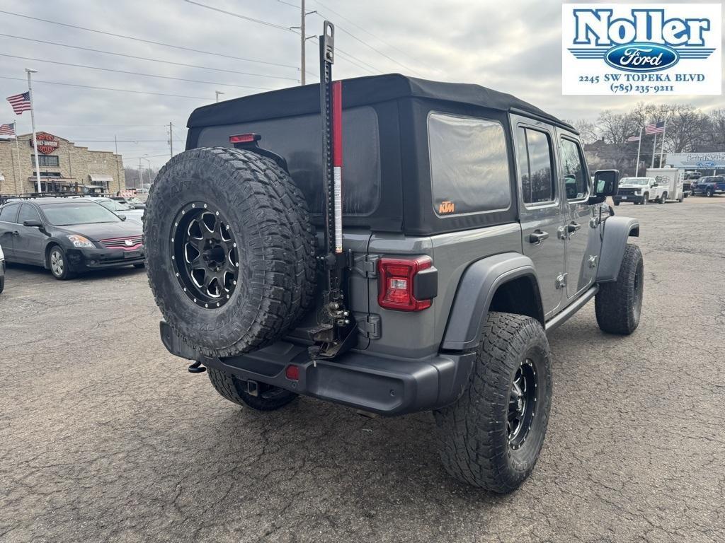 used 2018 Jeep Wrangler Unlimited car, priced at $23,842