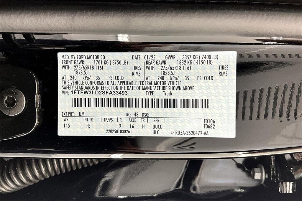 new 2025 Ford F-150 car, priced at $54,282