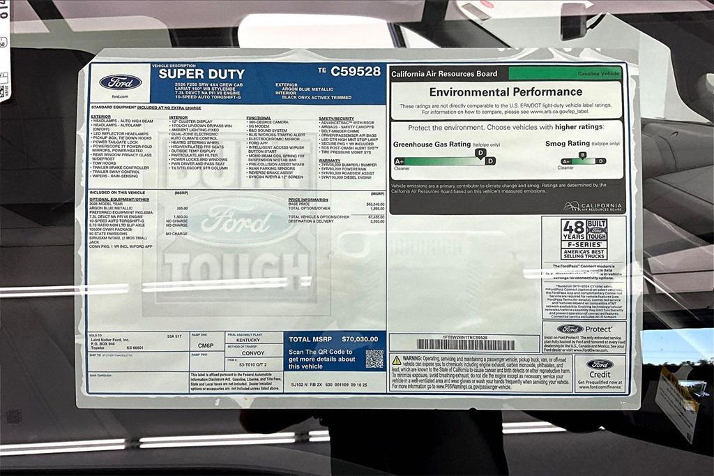 new 2026 Ford F-250 car