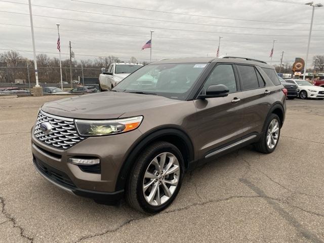 used 2021 Ford Explorer car, priced at $32,704