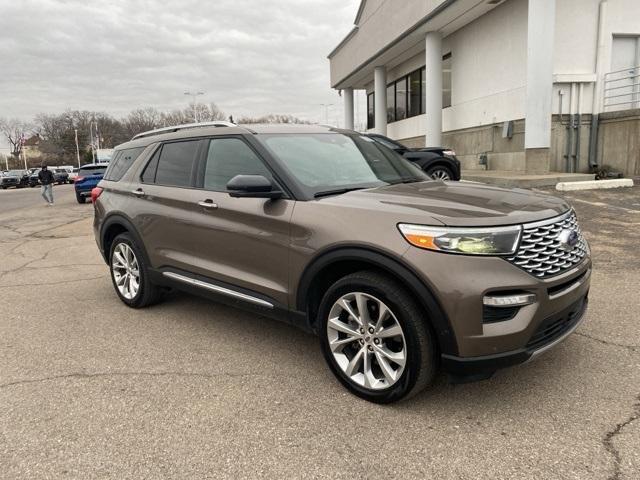 used 2021 Ford Explorer car, priced at $32,704