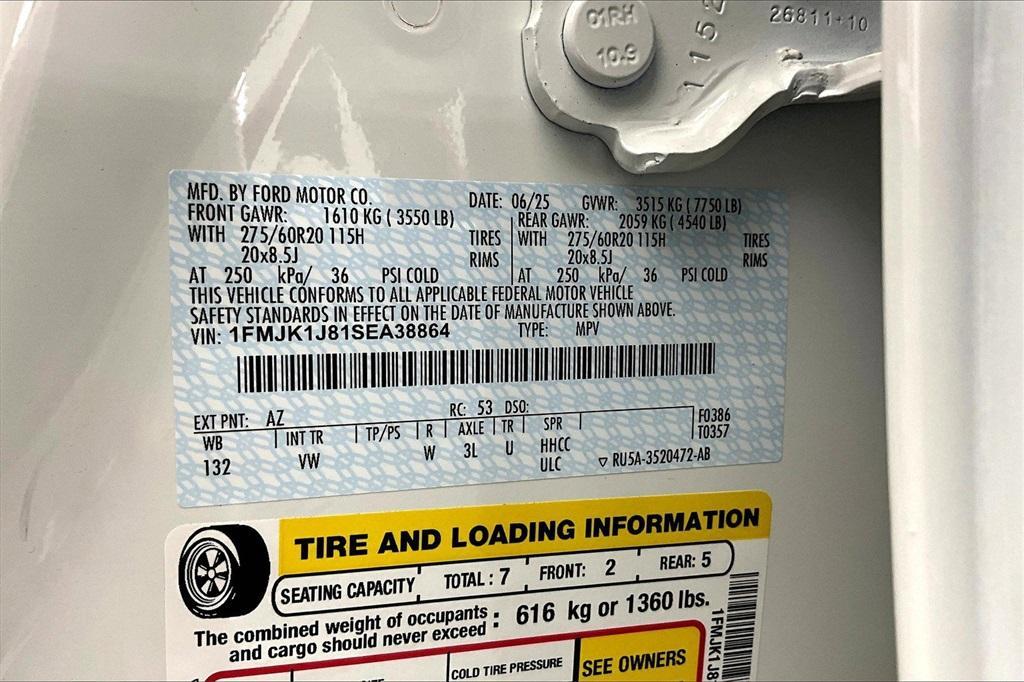 new 2025 Ford Expedition Max car, priced at $74,941