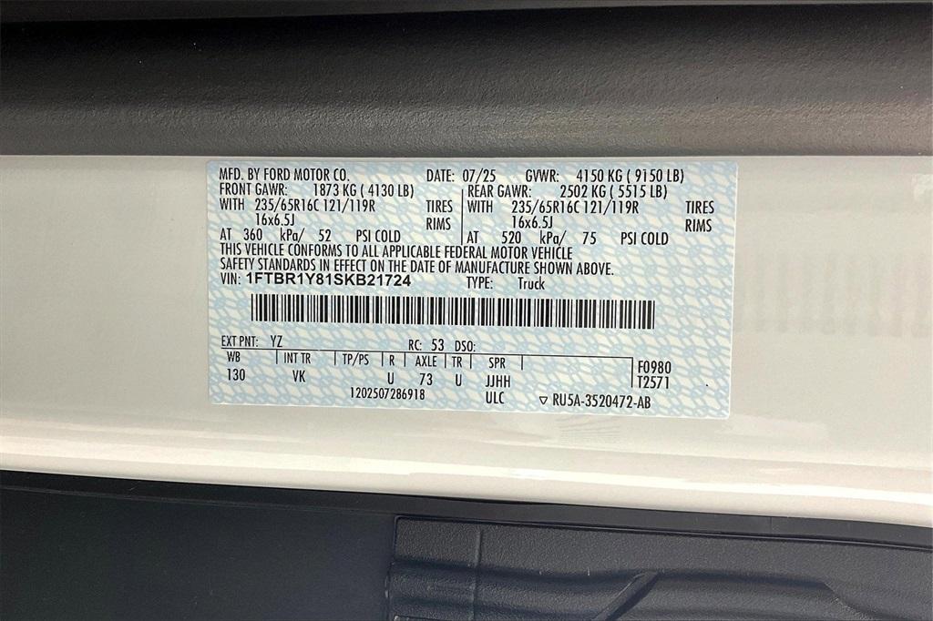 new 2025 Ford Transit-250 car, priced at $48,970