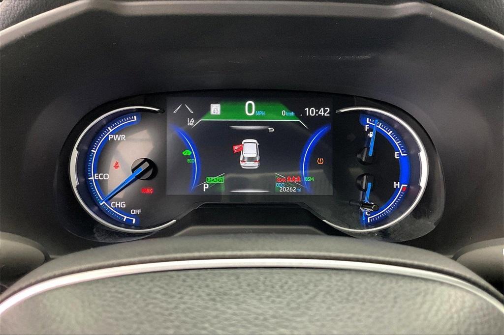 used 2025 Toyota RAV4 Hybrid car, priced at $37,000