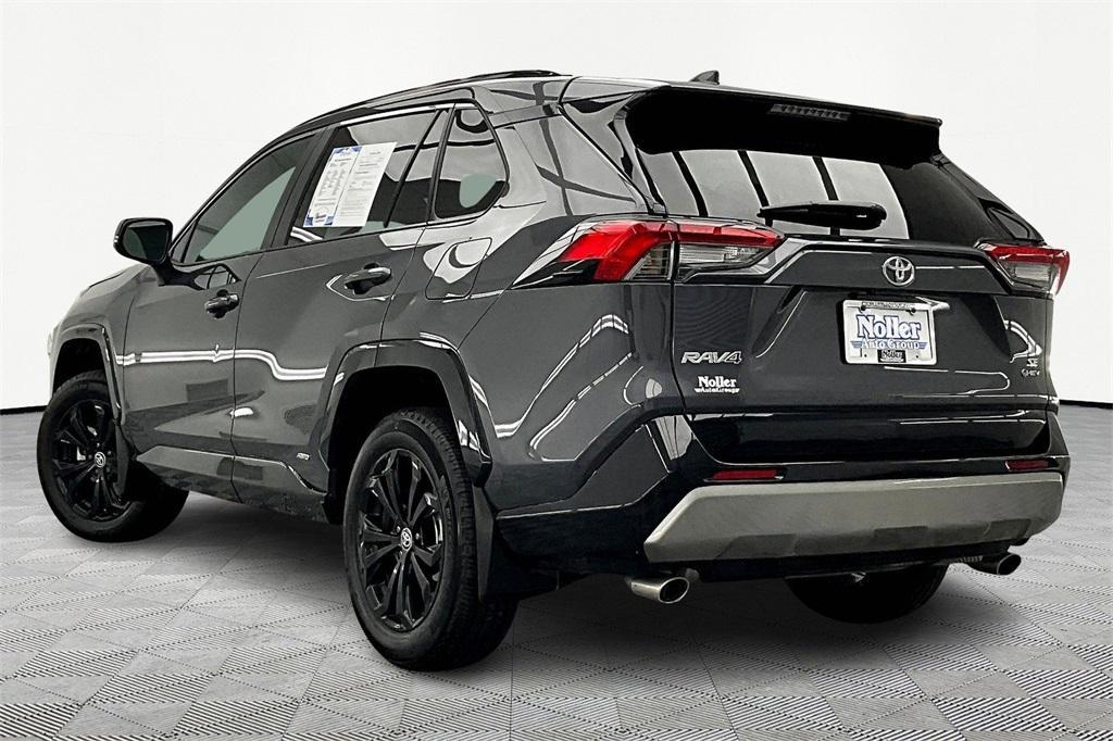 used 2025 Toyota RAV4 Hybrid car, priced at $37,000
