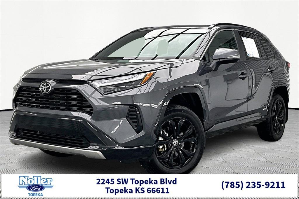 used 2025 Toyota RAV4 Hybrid car, priced at $37,000