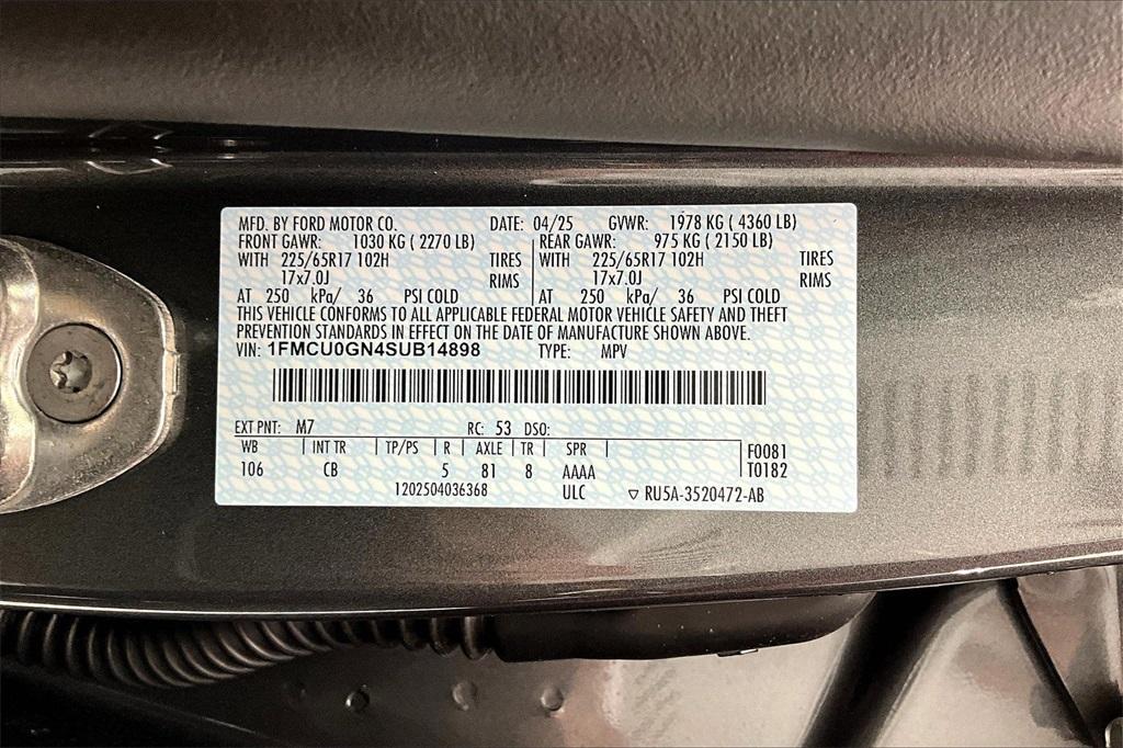 new 2025 Ford Escape car, priced at $30,797