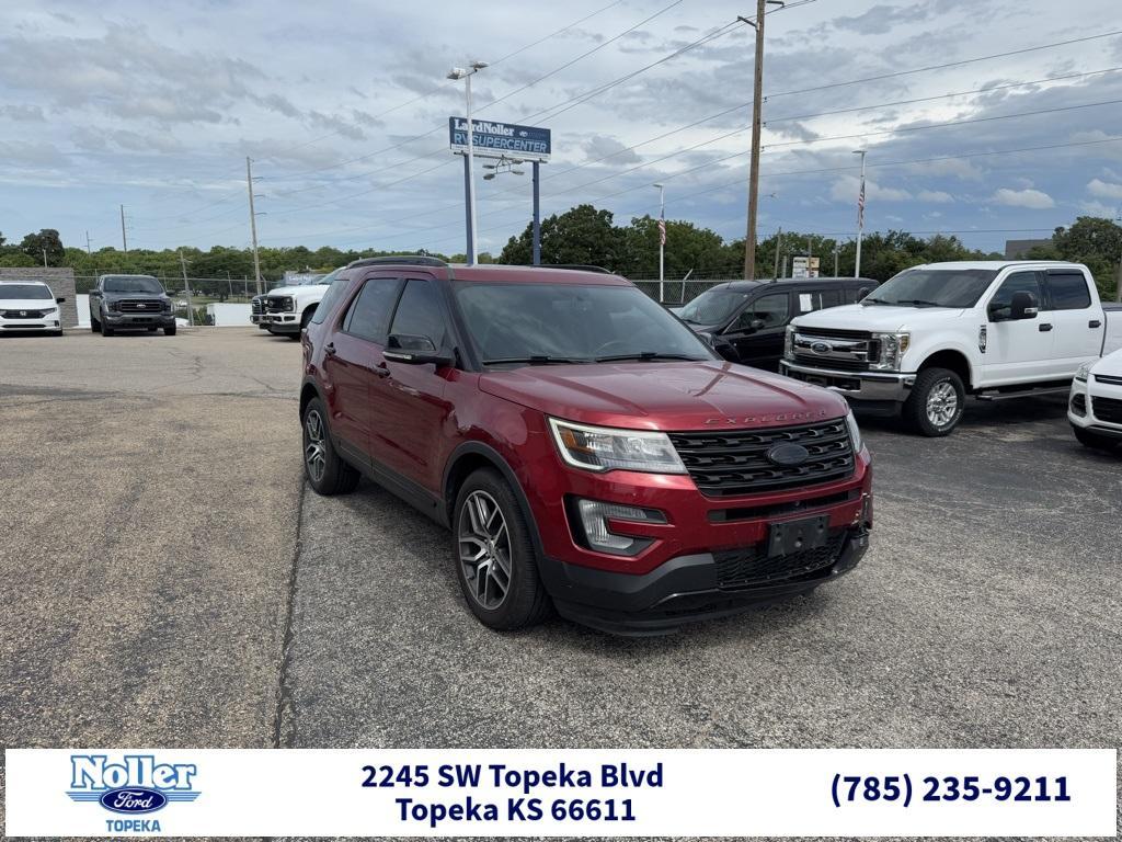 used 2017 Ford Explorer car, priced at $17,500