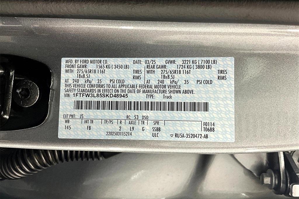new 2025 Ford F-150 car, priced at $50,281