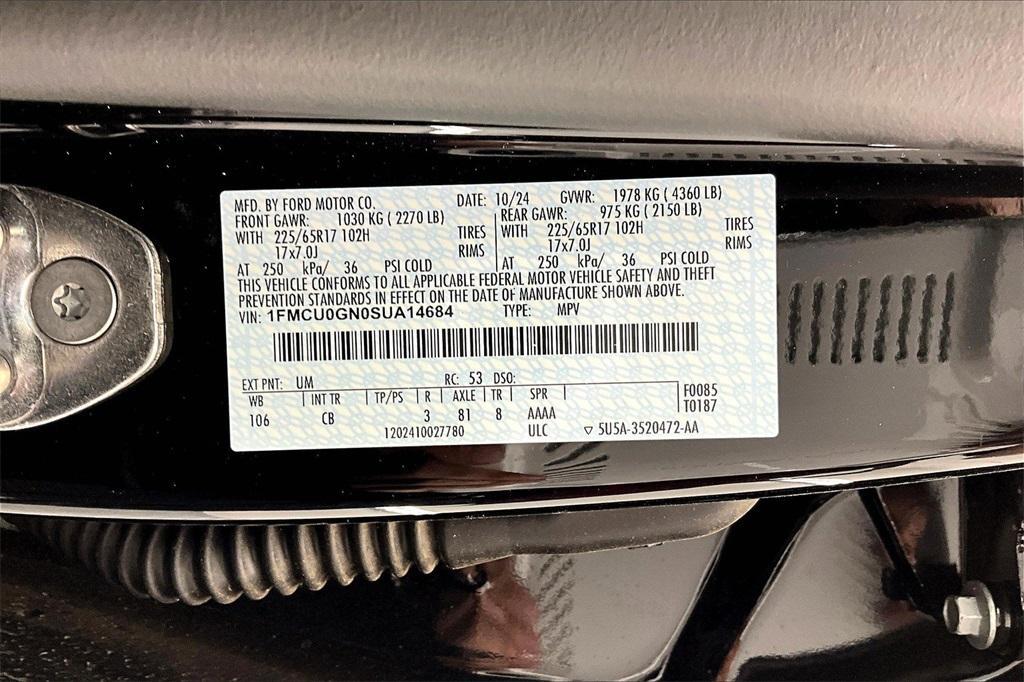 new 2025 Ford Escape car, priced at $25,687