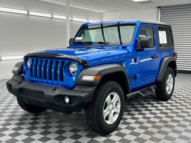 used 2021 Jeep Wrangler car, priced at $28,478