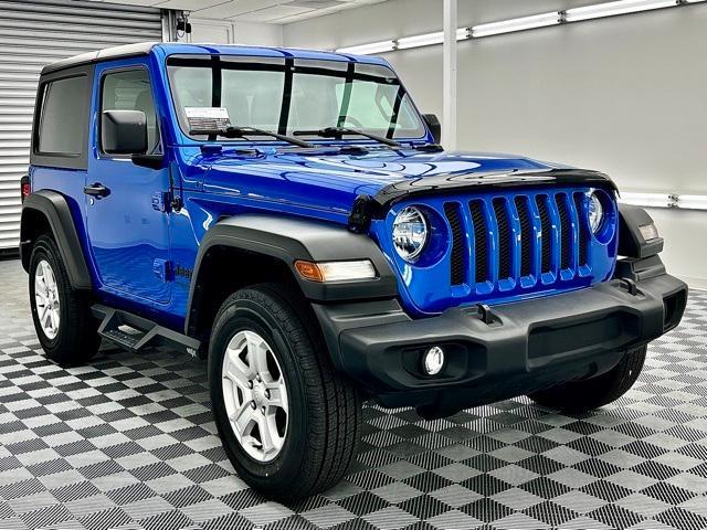 used 2021 Jeep Wrangler car, priced at $28,478