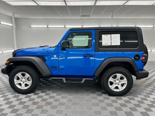 used 2021 Jeep Wrangler car, priced at $28,478