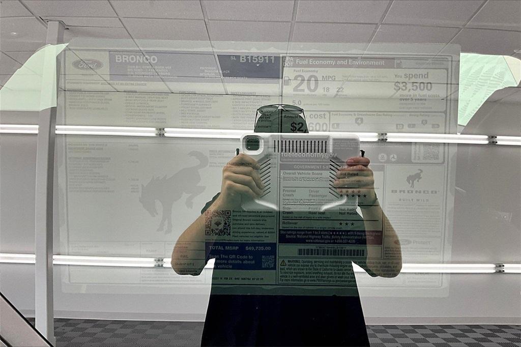 new 2025 Ford Bronco car, priced at $44,762