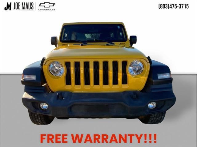 used 2020 Jeep Wrangler Unlimited car, priced at $27,474