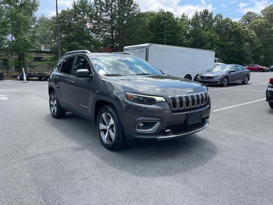 used 2021 Jeep Cherokee car, priced at $27,940