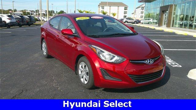 used 2016 Hyundai Elantra car, priced at $9,920