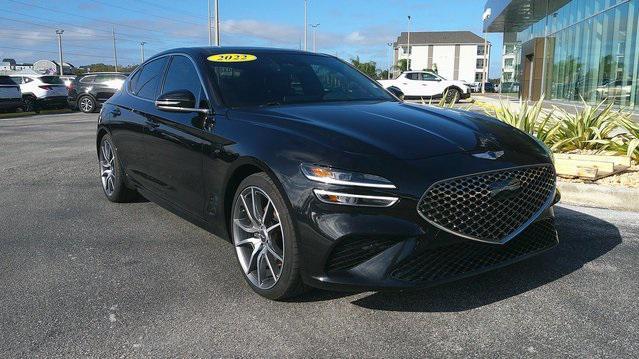 used 2022 Genesis G70 car, priced at $28,990