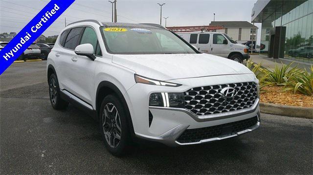 used 2021 Hyundai Santa Fe car, priced at $27,990