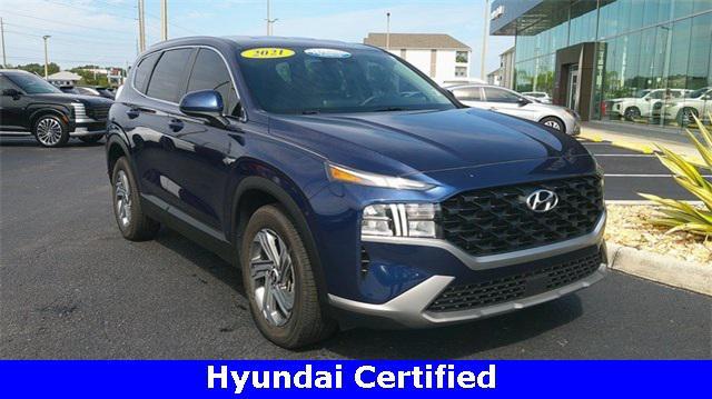 used 2021 Hyundai Santa Fe car, priced at $19,900