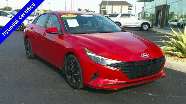 used 2021 Hyundai Elantra car, priced at $19,730