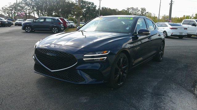 used 2022 Genesis G70 car, priced at $33,900