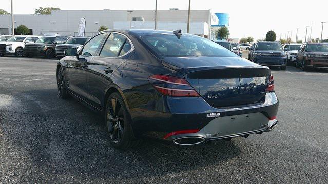 used 2022 Genesis G70 car, priced at $33,900