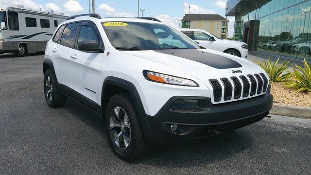 used 2018 Jeep Cherokee car, priced at $18,970