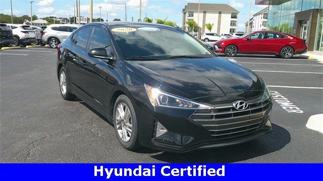 used 2020 Hyundai Elantra car, priced at $13,500