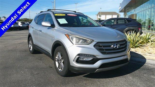 used 2018 Hyundai Santa Fe Sport car, priced at $17,500