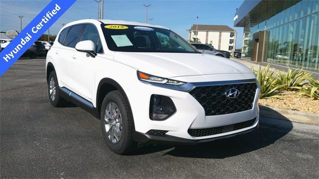 used 2019 Hyundai Santa Fe car, priced at $20,990