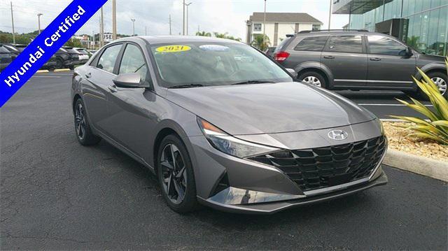 used 2021 Hyundai Elantra car