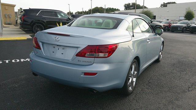 used 2010 Lexus IS 250C car, priced at $15,900