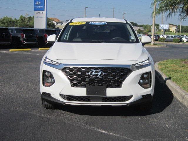 used 2019 Hyundai Santa Fe car, priced at $15,500