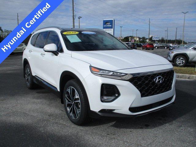 used 2020 Hyundai Santa Fe car, priced at $22,600