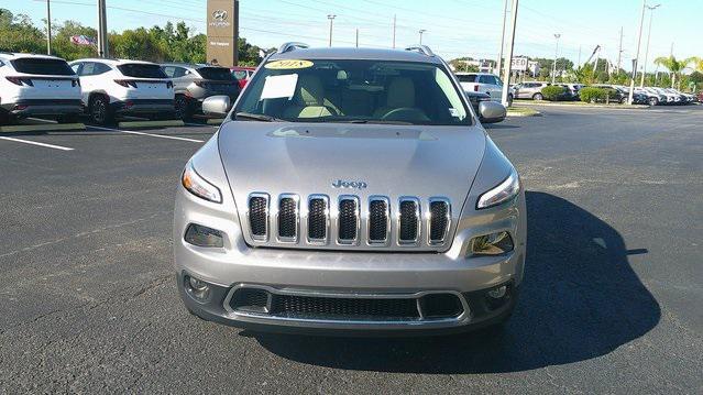 used 2018 Jeep Cherokee car, priced at $17,500