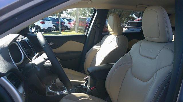 used 2018 Jeep Cherokee car, priced at $17,500