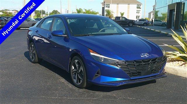 used 2023 Hyundai Elantra car, priced at $19,500