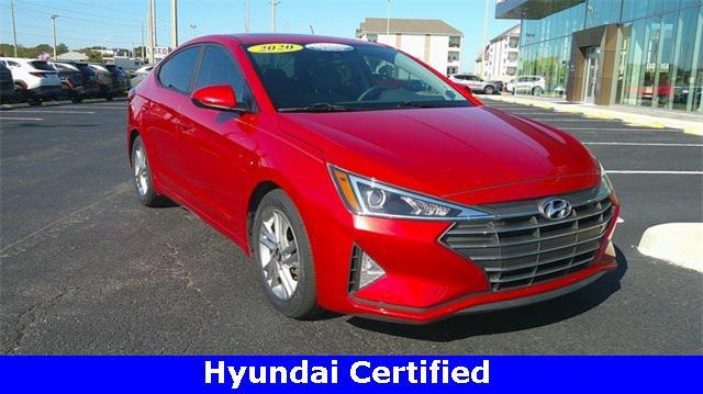 used 2020 Hyundai Elantra car, priced at $15,720