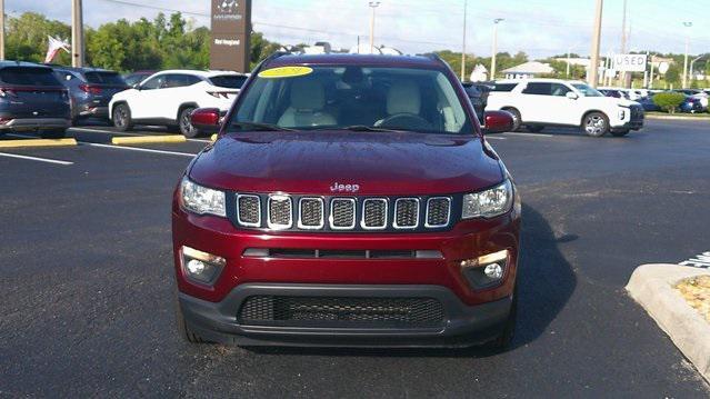used 2021 Jeep Compass car, priced at $20,300