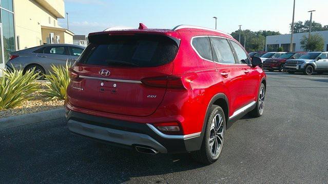 used 2020 Hyundai Santa Fe car, priced at $21,820