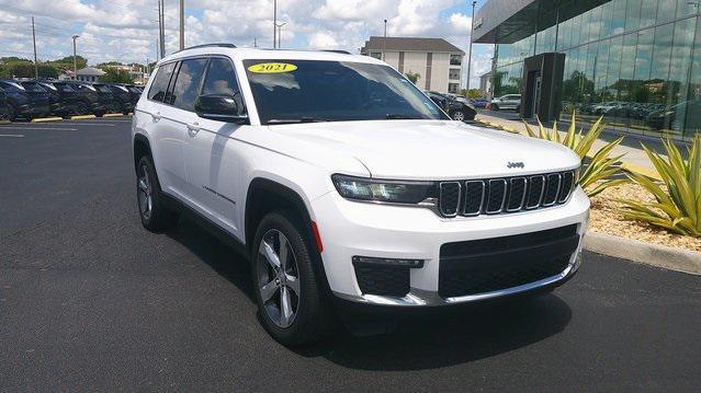 used 2021 Jeep Grand Cherokee L car, priced at $26,900