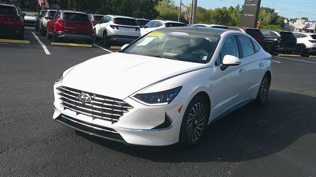 used 2023 Hyundai Sonata Hybrid car, priced at $26,970