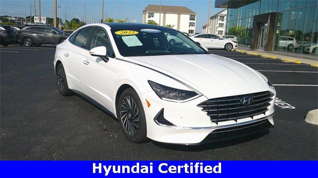 used 2023 Hyundai Sonata Hybrid car, priced at $26,970