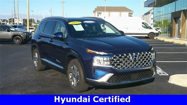 used 2023 Hyundai Santa Fe car, priced at $24,980