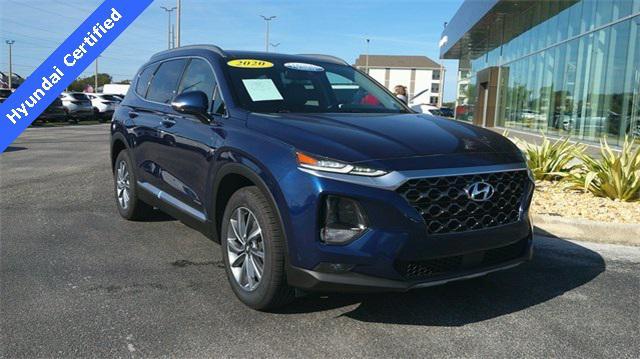 used 2020 Hyundai Santa Fe car, priced at $18,970