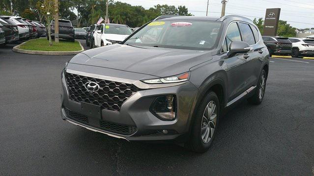 used 2020 Hyundai Santa Fe car, priced at $21,900