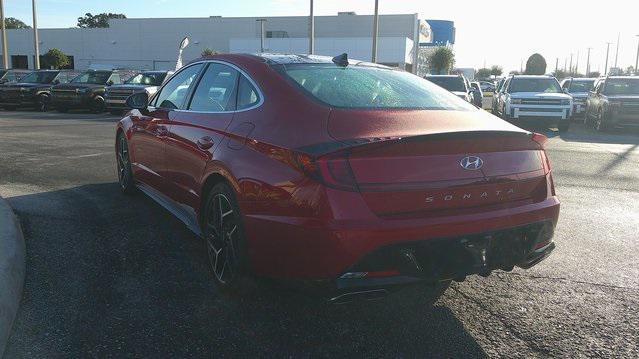 used 2021 Hyundai Sonata car, priced at $23,990