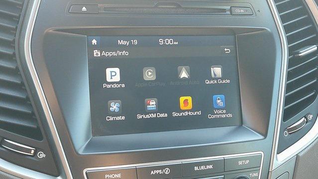 used 2017 Hyundai Santa Fe car, priced at $13,200